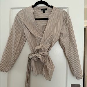 J.Crew Wrap Shirt